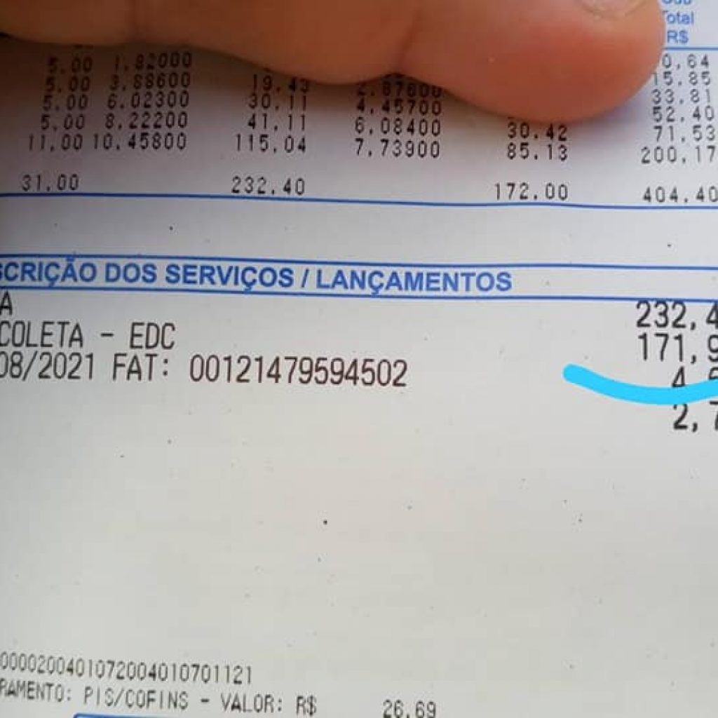 Moradores de Congonhas reclamam de altos valores na conta de água