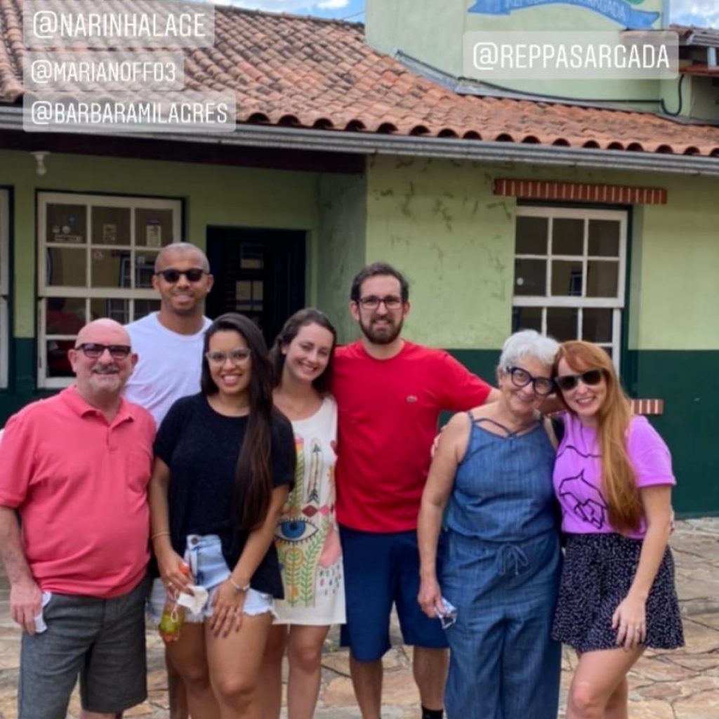 Atlético: Cuca, Jair e Mariana aproveitam folga em Ouro Preto; veja