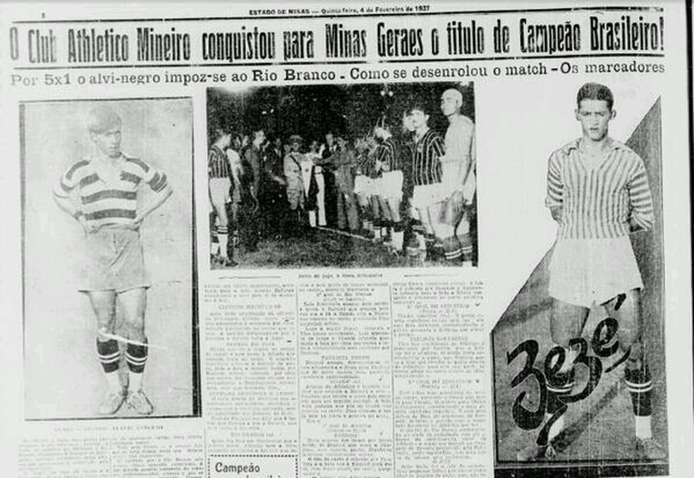 Conheça o jogador de Ouro Preto que foi "Campeão dos Campeões" com o Atlético