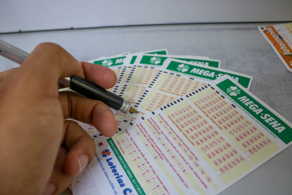 Volante de apostas da Mega-Sena