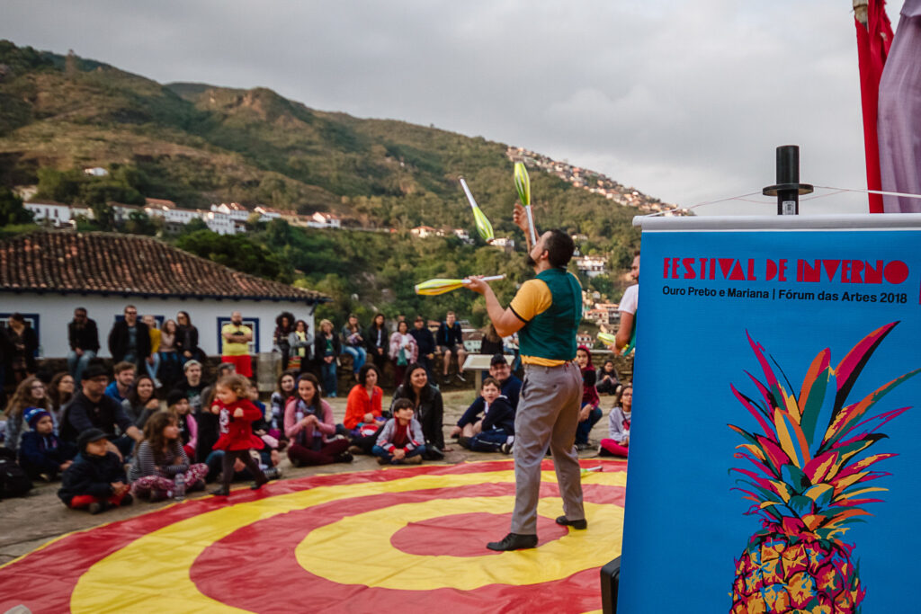 Festival de Inverno 2018 - Apresentação Los Circos Los - Adro Igreja São Francisco de Assis