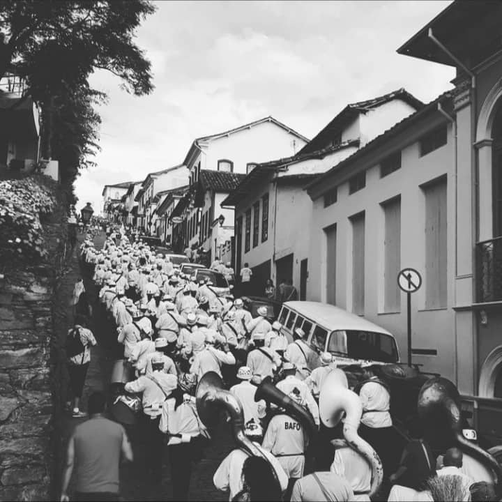 Desfile da Bandalheira Folclórica de Ouro Preto em 2018