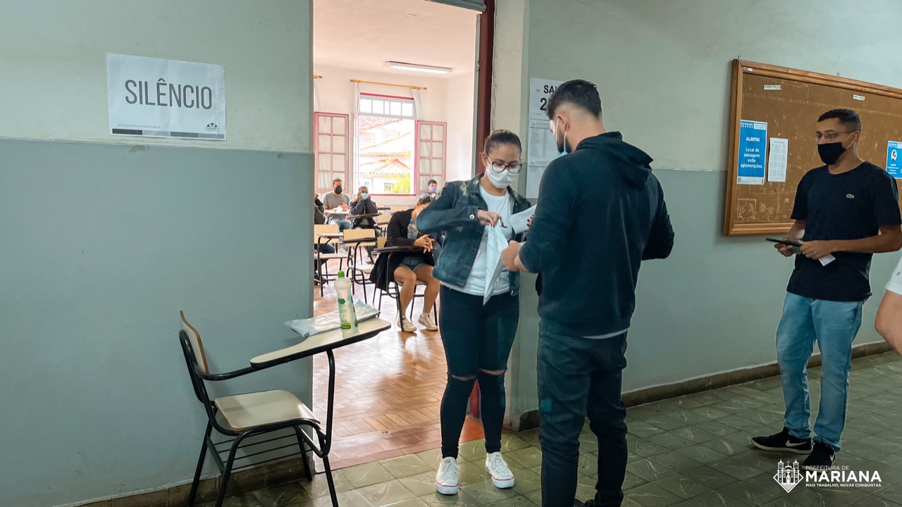 Provas do concurso público de Mariana (MG) foram aplicadas no dia 10 de julho