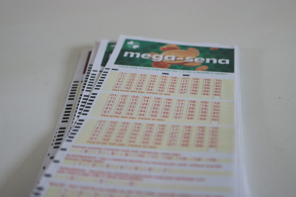 Volante de aposta da Mega-Sena 