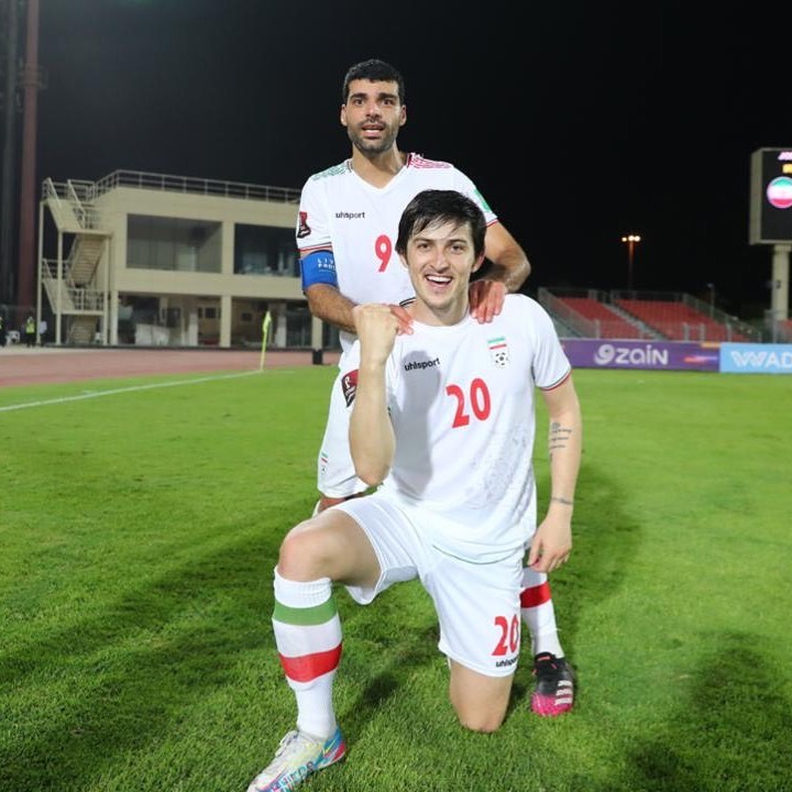 Taremi e Azmoun são esperanças de gols 