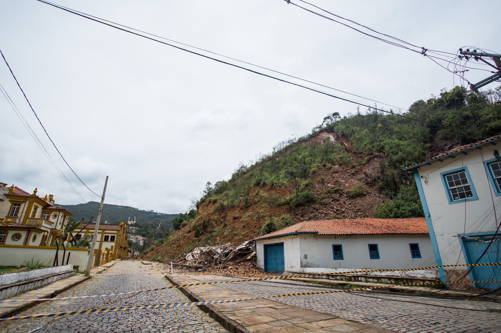 Chuvas de verão e o despreparo da cidade patrimônio mundial