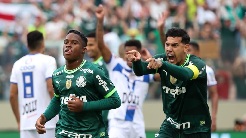 Endrick é carta na manga do Palmeiras