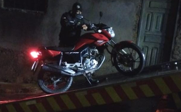 moto apreendida