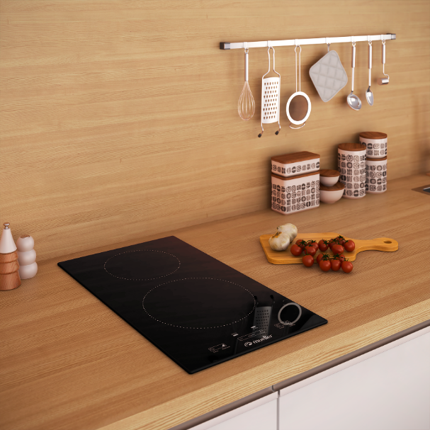Ideal para espaços compactos, Cooktop de Indução Mueller versão com apenas duas bocas 