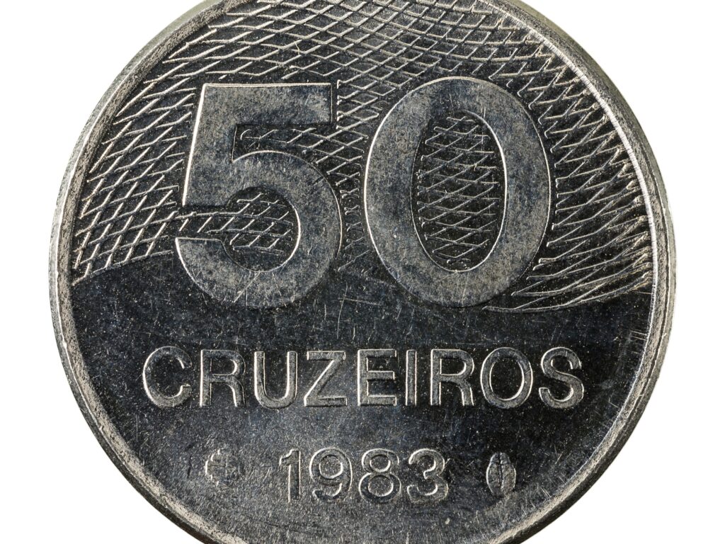 Moeda de 50 cruzeiros - Imagem: Canva