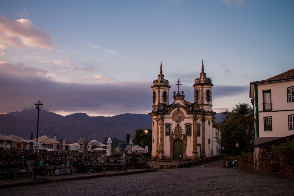 Largo do Coimbra, em Ouro Preto