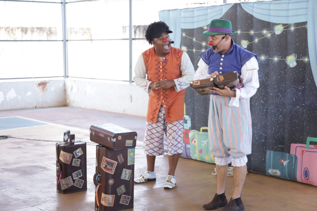 Uma das peças teatrais do Grupo Teatro Sustentável