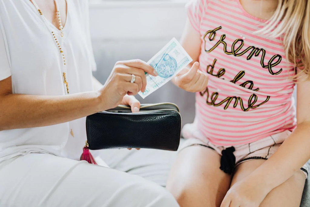 educação financeira dos filhos