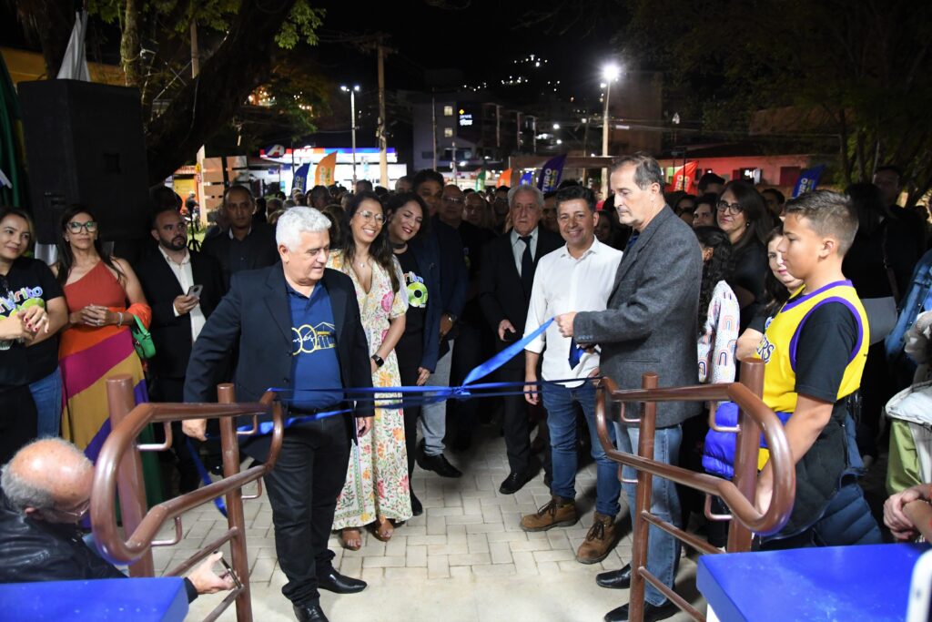 Inauguração da Praça do Centenário em Itabirito - Foto: divulgação/PMI