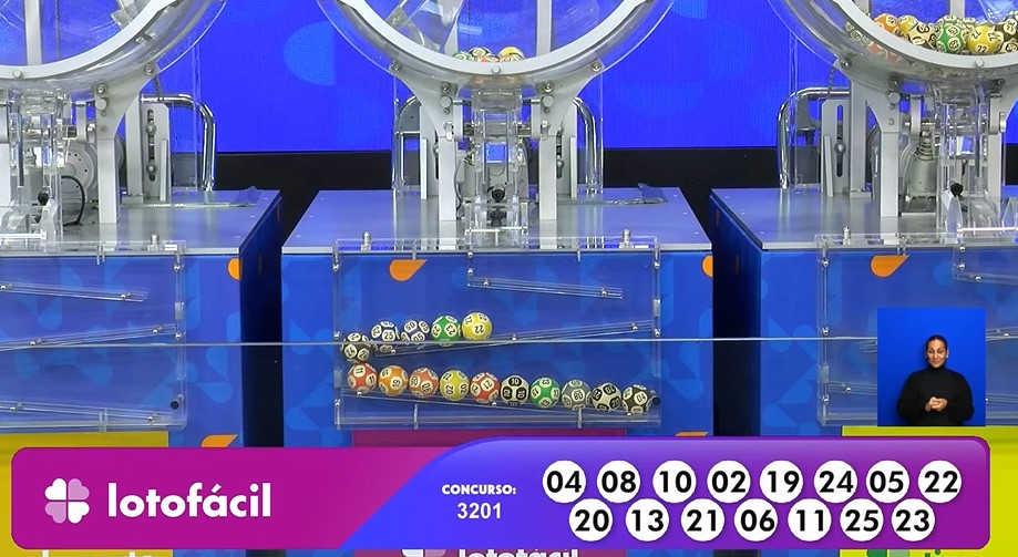 Números da Lotofácil 3201
