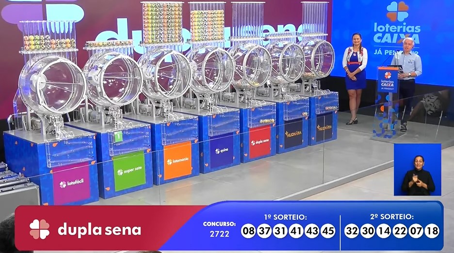 Números da Dupla Sena 2722