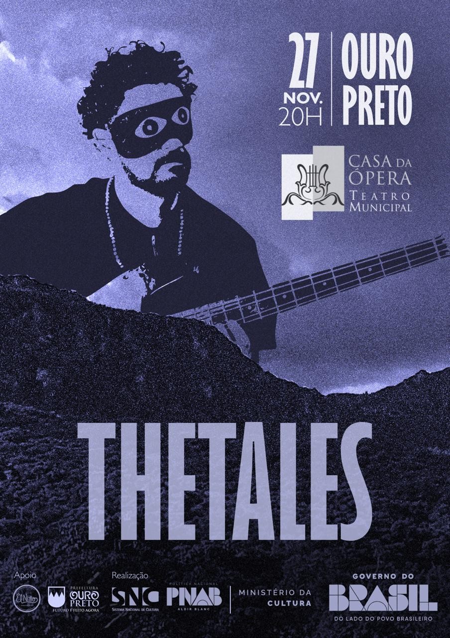 Show The Tales leva mistura de jazz, afro-brasilidades e música instrumental à Casa da Ópera em Ouro Preto