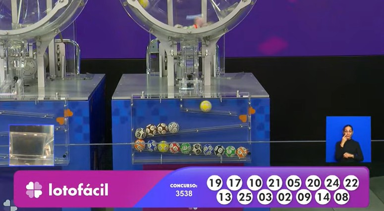 Números da Lotofácil 3538