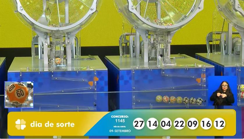 Resultado da Dia de Sorte 1145 de hoje, quinta-feira (27/11/25)