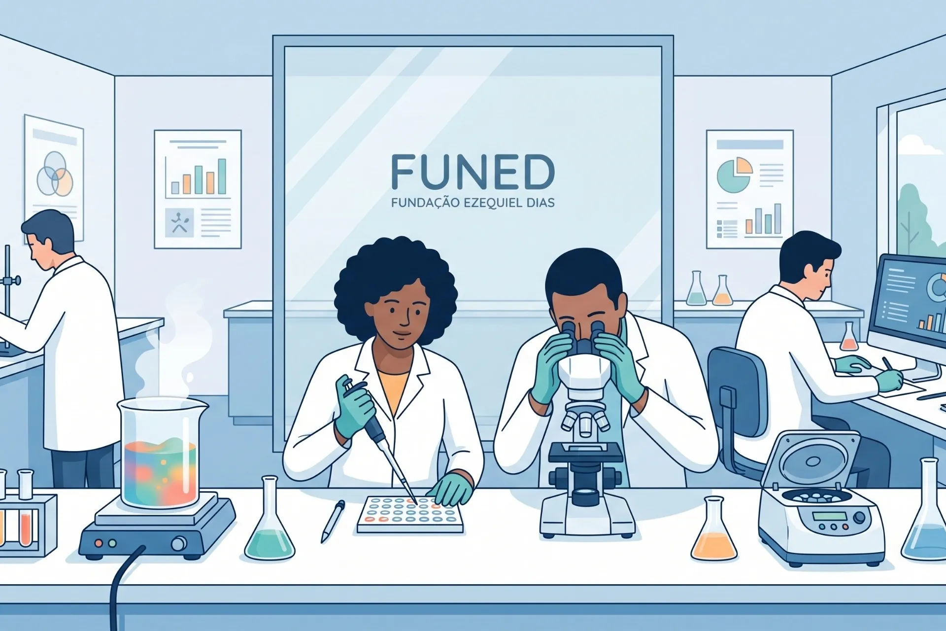 Funed abre seleção gratuita para profissionais de saúde e tecnologia em Minas Gerais