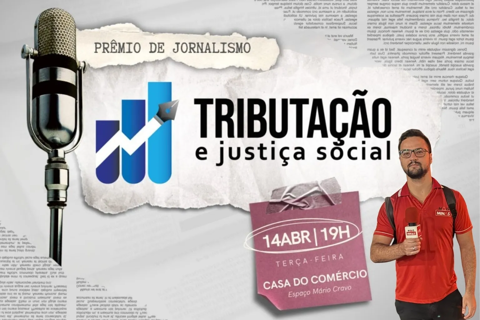 Ouro-pretano, repórter do Mais Minas é premiado em prêmio estadual de jornalismo na Bahia