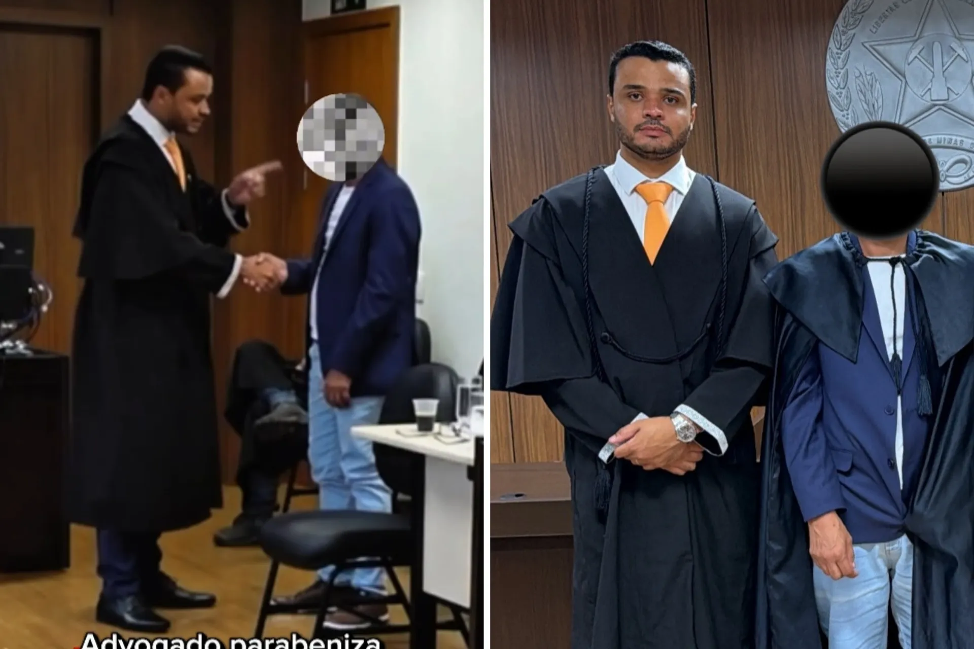 Advogado viraliza ao chamar de herói pai que matou acusado de estuprar sua filha: "Levanta essa cabeça, você não é bandido, não"
