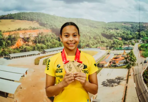 Atleta de Itabirito conquista dois ouros em competições sul-americanas de ginástica de trampolim