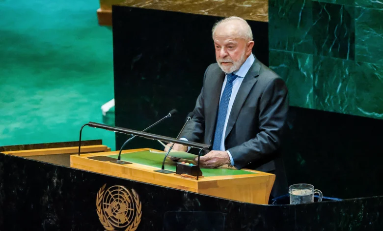 "O Brasil não cabe no quintal de ninguém”, diz Lula em discurso na ONU