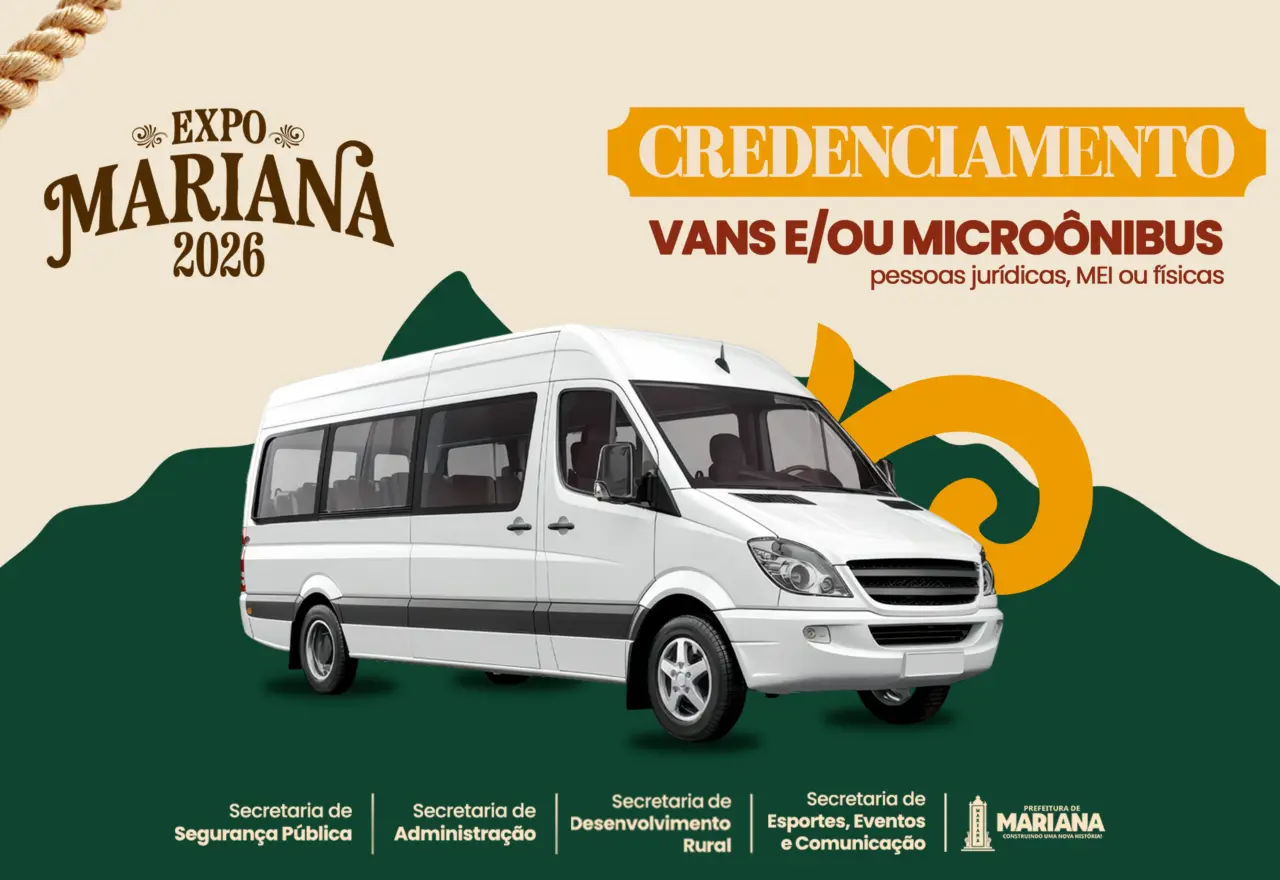Expo Mariana terá vans e micro-ônibus com tarifa fixa de R$ 10 por trecho
