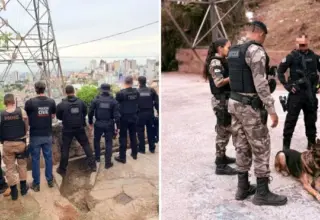 Operação investiga tráfico de drogas e comércio ilegal de armas ligado ao Morro das Pedras, em BH