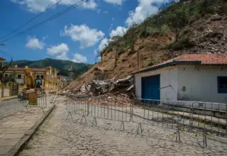 Obra de recuperação do Morro da Forca, em Ouro Preto, aguarda ordem de serviço
