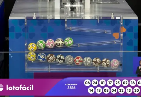 Números do sorteio da Lotofácil 3816