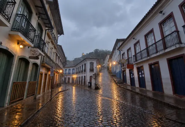 Ouro Preto tem previsão de chuva e trovoadas nesta segunda-feira (26/10)