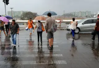 Chuvas persistem em praticamente todas regiões do país