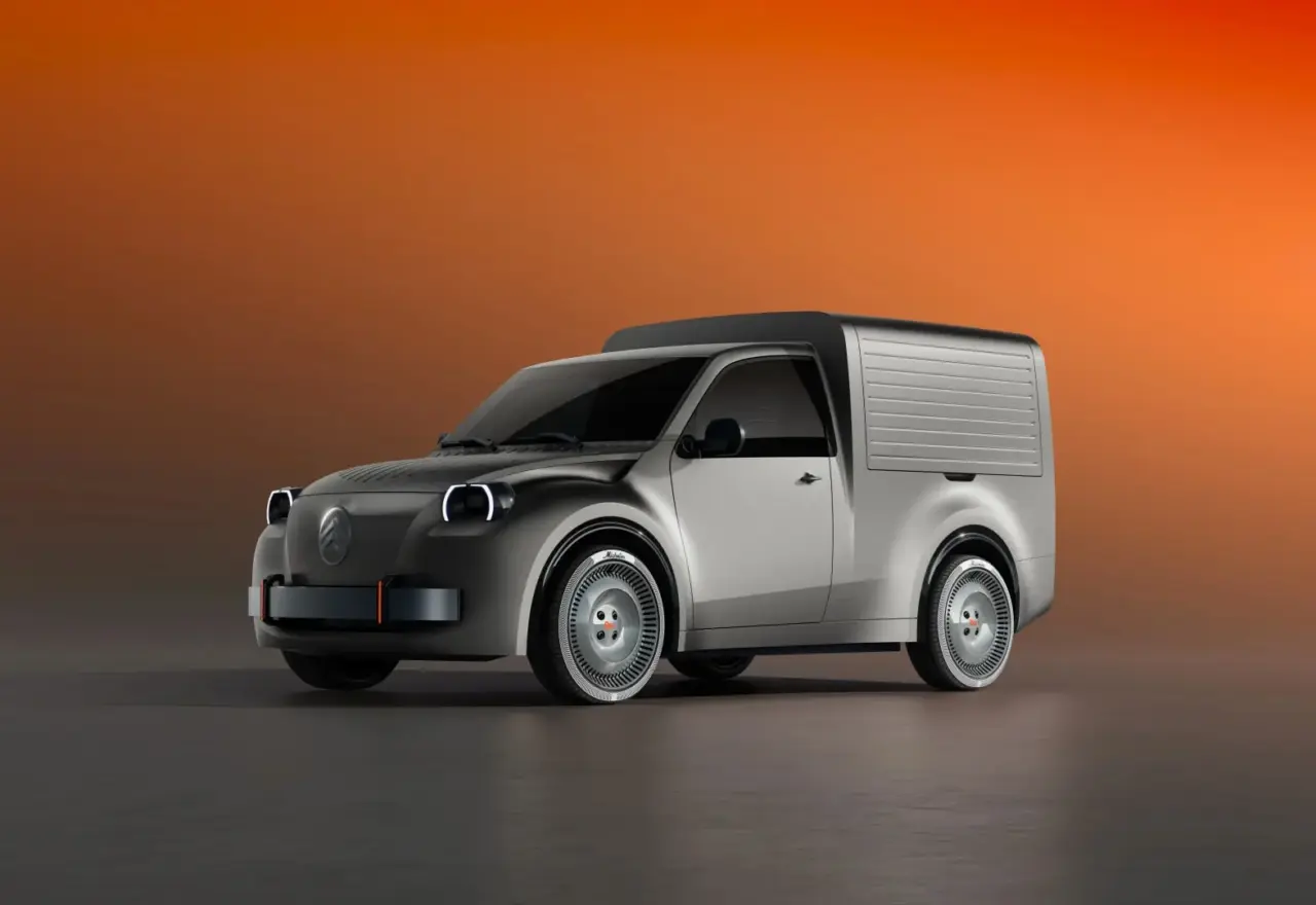 Citroën apresenta conceito elétrico do 2CV Fourgonnette no Salão de Paris