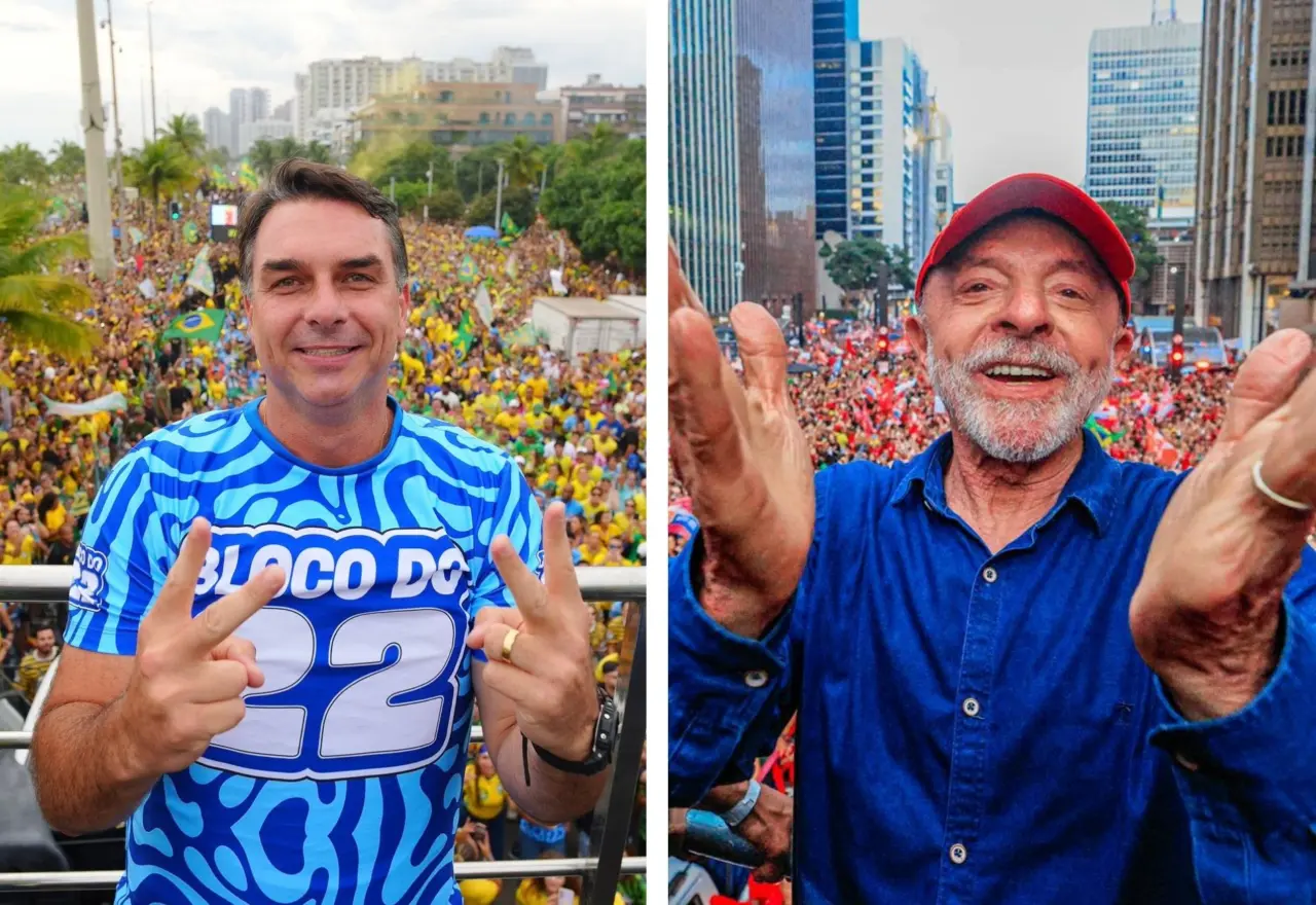 Brasil chega a eleição histórica neste domingo com disputa acirrada entre Lula e Flávio Bolsonaro